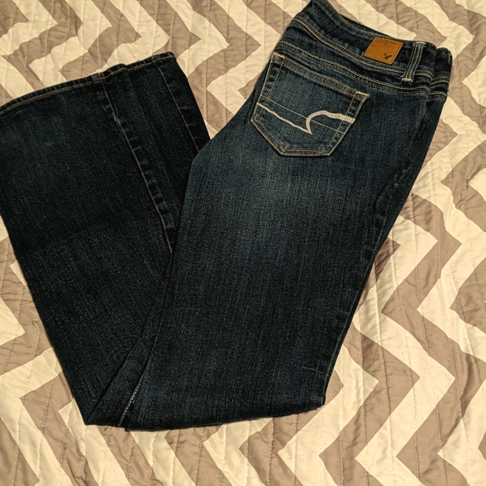 Boot cut american eagle jeans